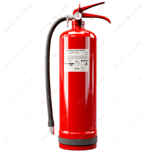 red fire extinguishers
